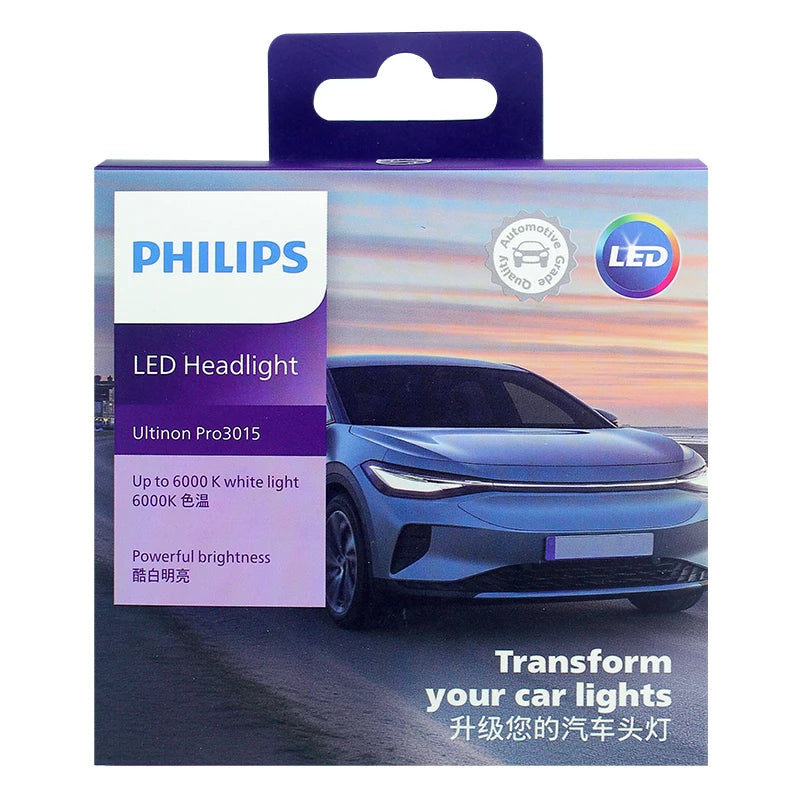 Philips LED H1 H3 H4 H7 H11 Ultinon Pro3101 12V/24V 6000K jasný biely HB3 9005 HB4 9006 HIR2 9012 auto svetlá LED lampy