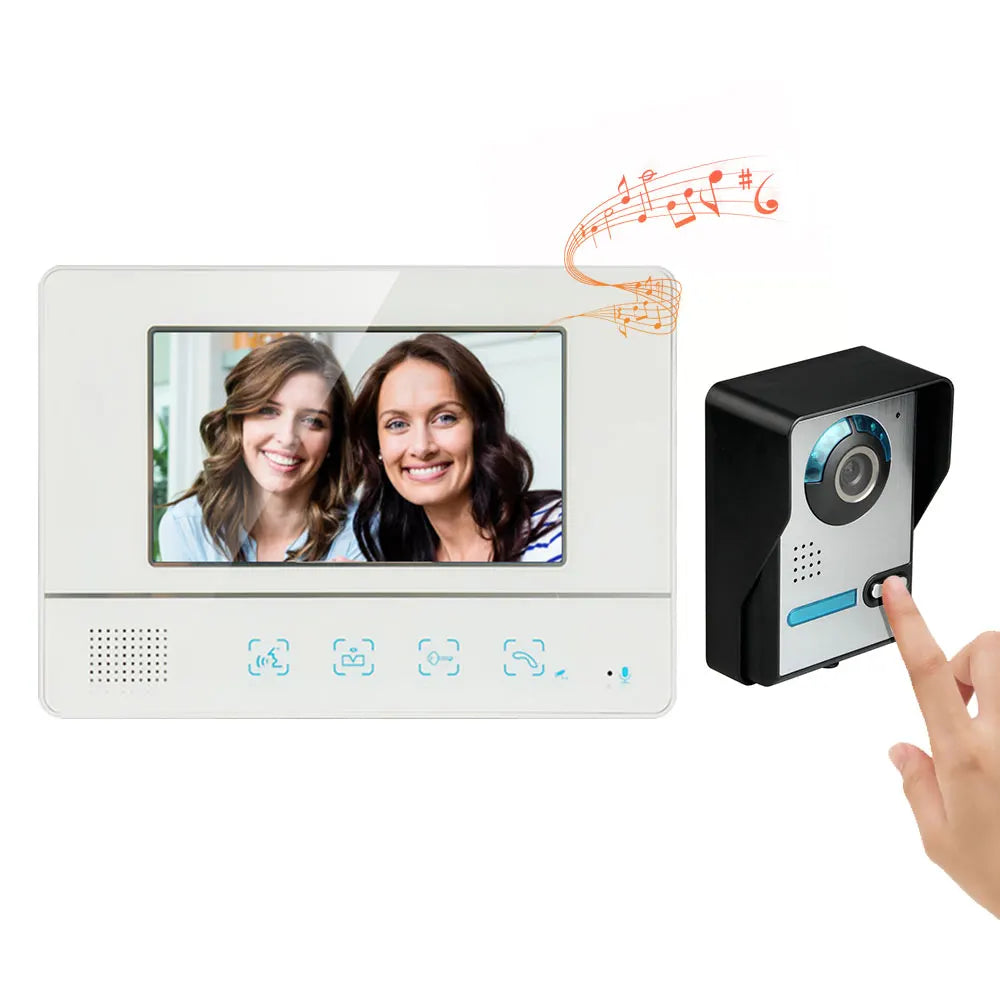 Video Door Intercom Entry System Kit for Secure Home Entry