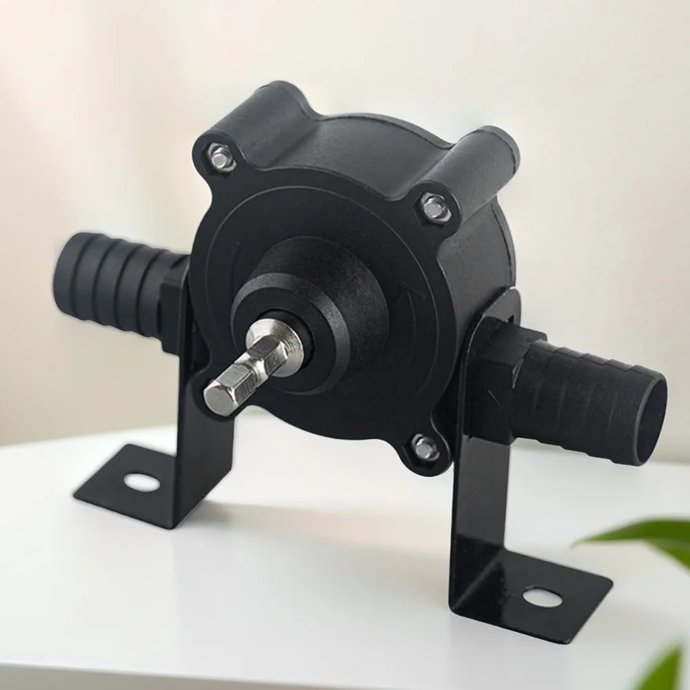 Electric Drill Pump for Fast Liquid Transfer, 16mm Inlet/Outlet