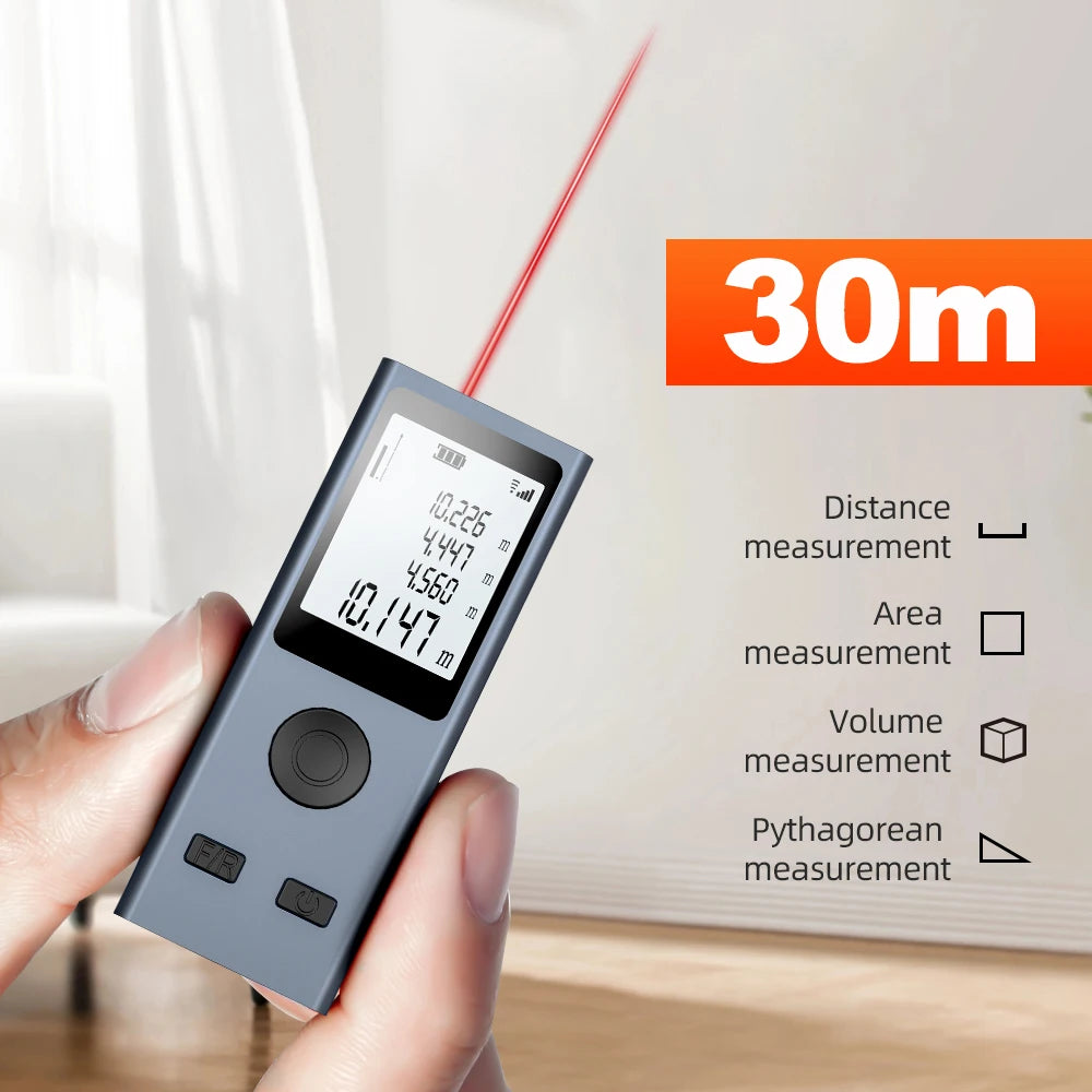 Rechargeable Mini Laser Distance Meter - Options