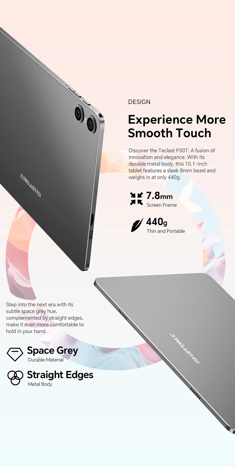 Custodia Teclast P30T con accessori tutto-in-uno per tablet