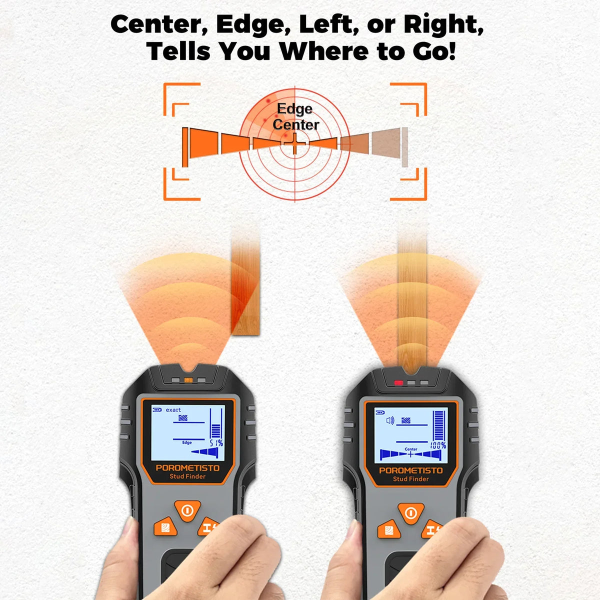 DSF01 Wall Scanner - Stud, Metal and AC Detection