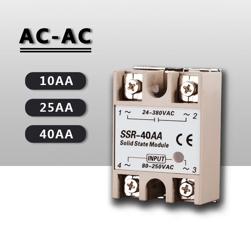 AC-Solid-State-Relais oder Kühlkörper