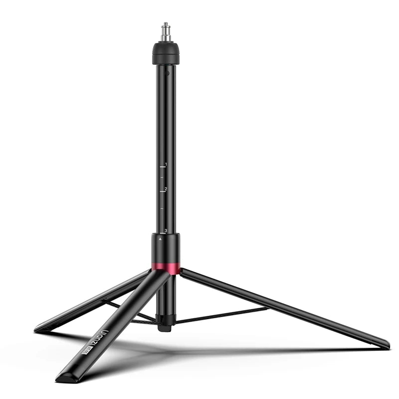 Ulanzi AT-05 2M Heavy Duty Light Stand Foldable Tripod with 1/4" Universal Mount for Photography Video Lights Cameras Livestream 
