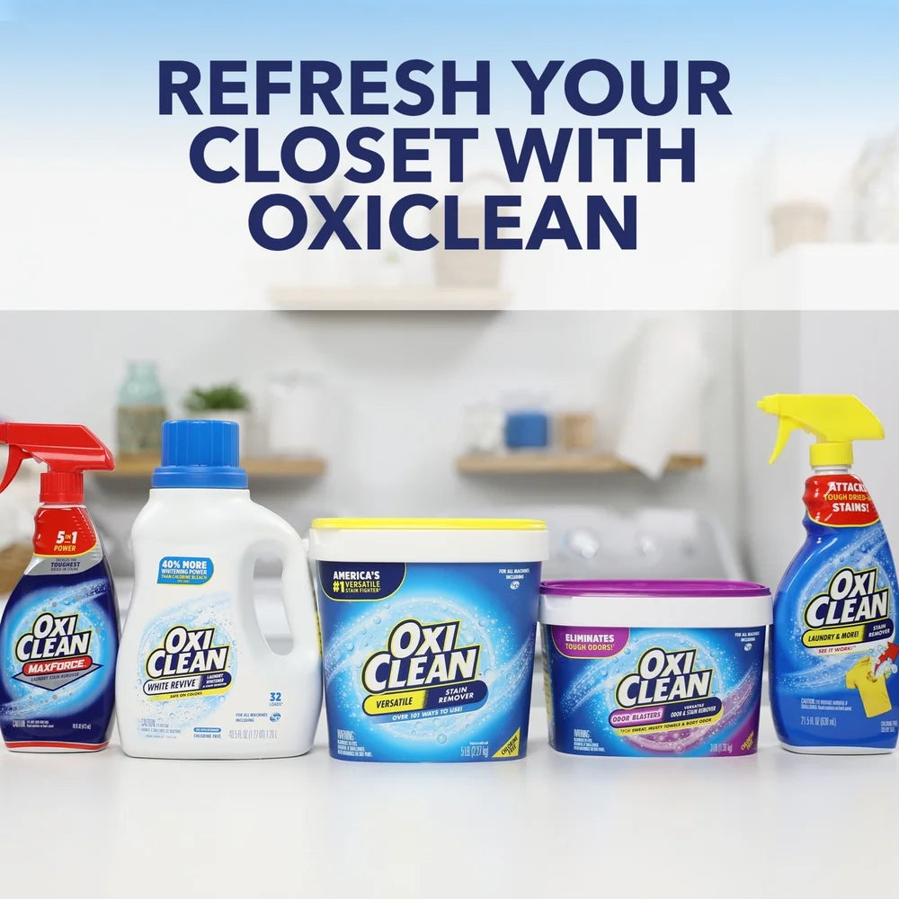 Oxygen-Powered Stain Remover Powder 5 lb Multi-Surface Cleaner