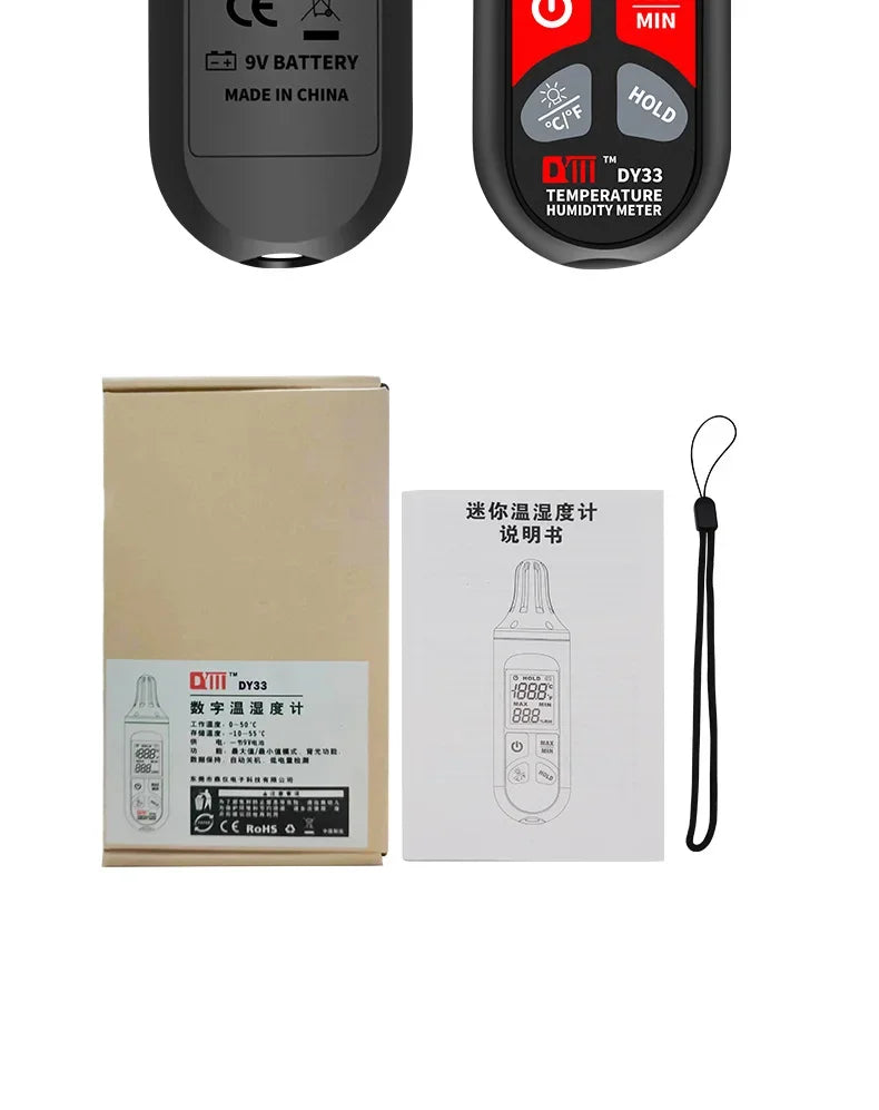 DY38 digitale geluidsniveaumeter