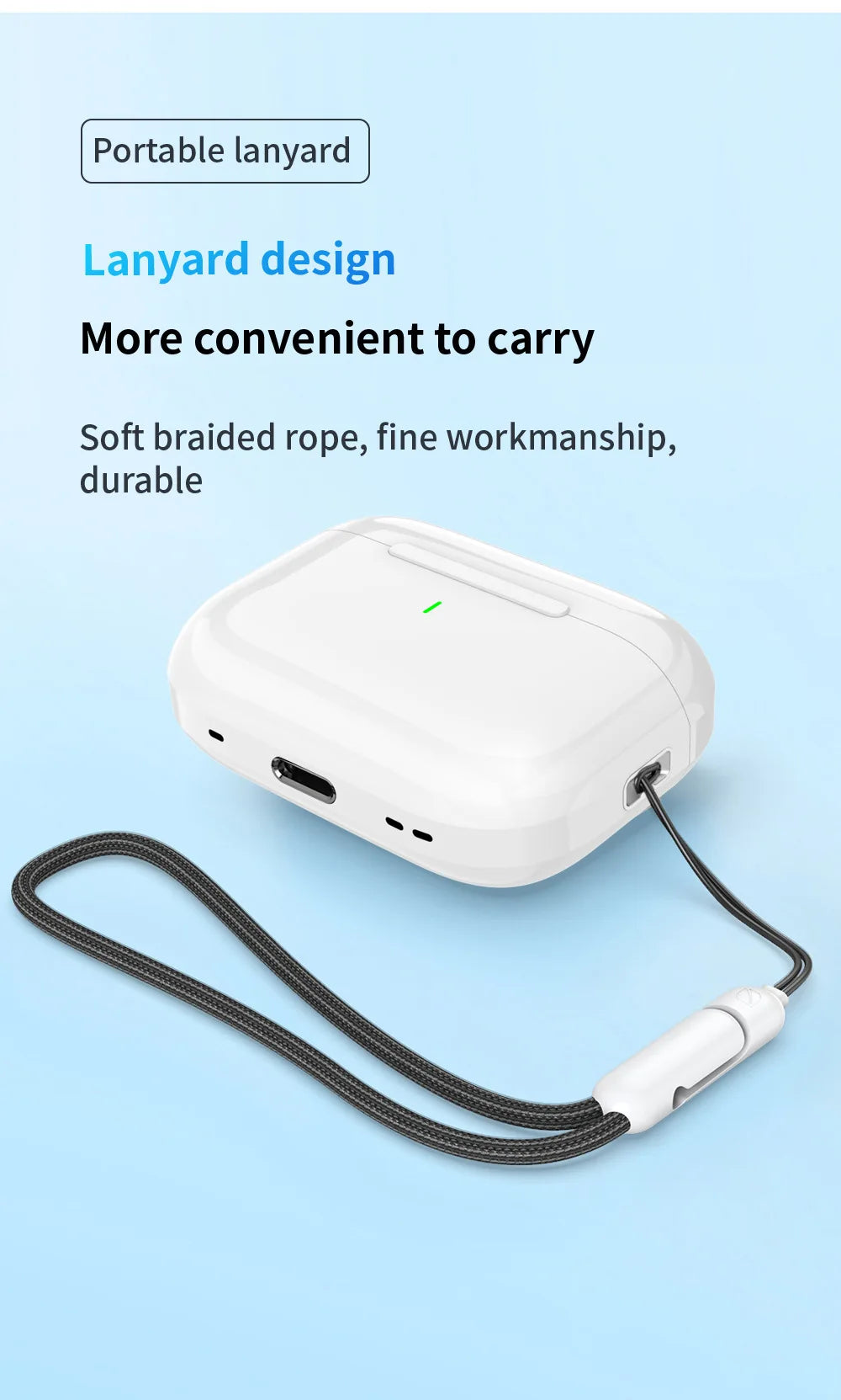 White True Wireless Bluetooth Earbuds