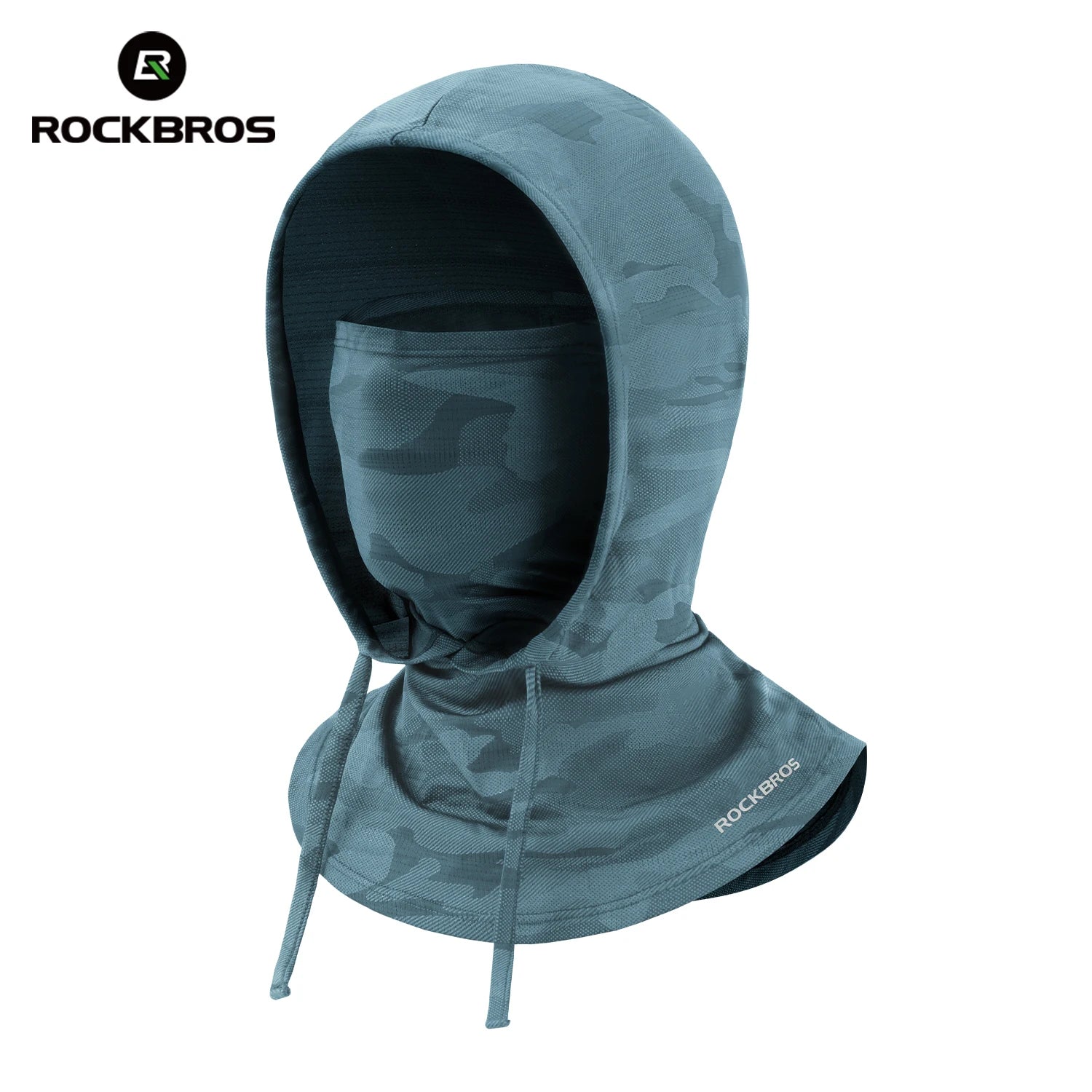 ROCKBROS Καλοκαιρινό Καπέλο Πλήρους Προστασίας Προσώπου από Ήλιο, Μάσκα Προσώπου με UV Προστασία, Καπέλο με Προστασία Λαιμού, Μπαλακλάβα, Αθλητικά Καπέλα Λαιμού