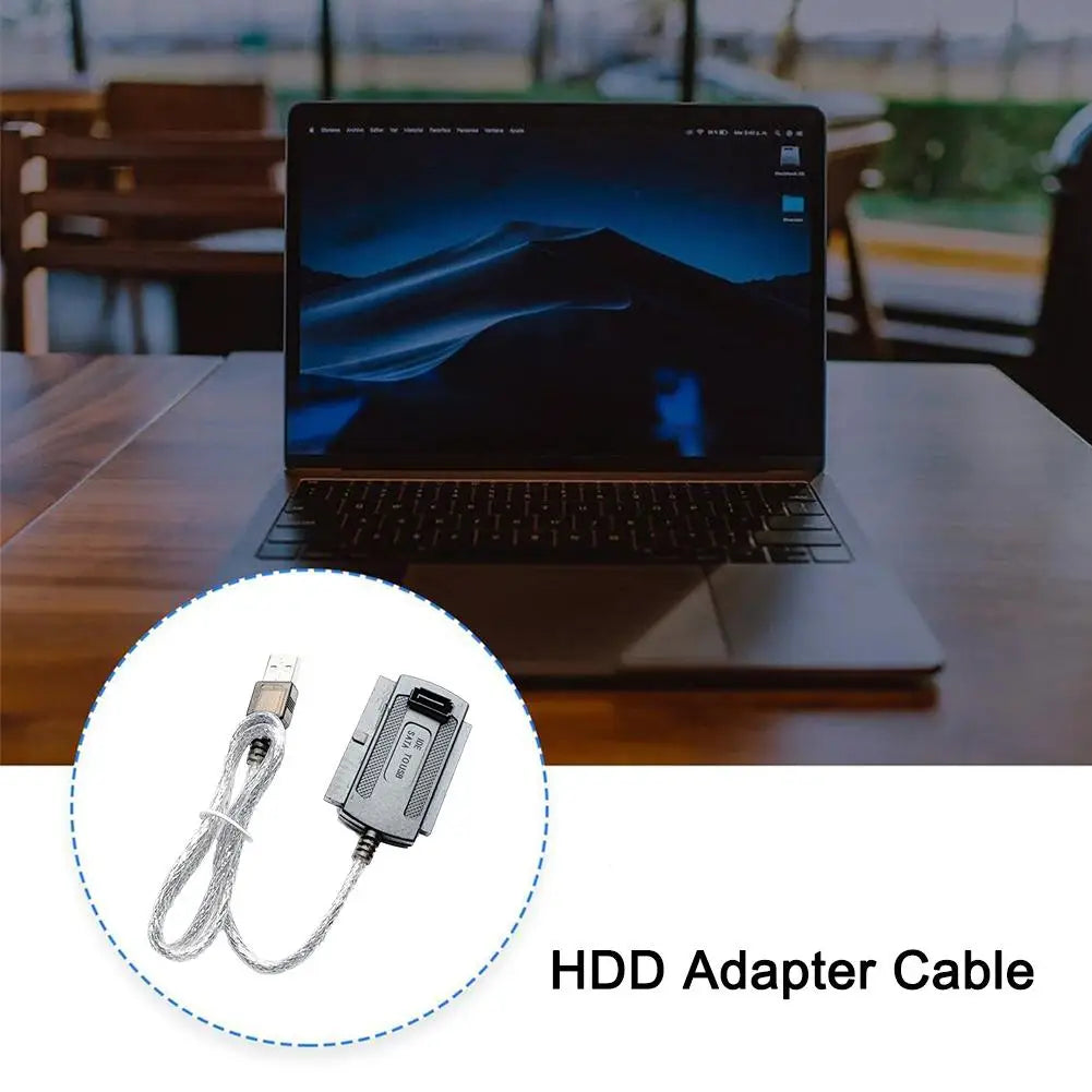 Câble adaptateur USB 2.0 vers disques SATA et IDE