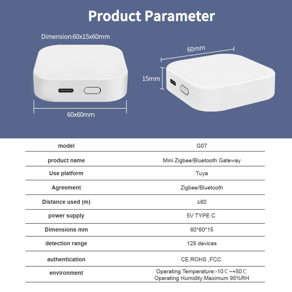 Gateway Tuya - Opzioni Zigbee e Bluetooth