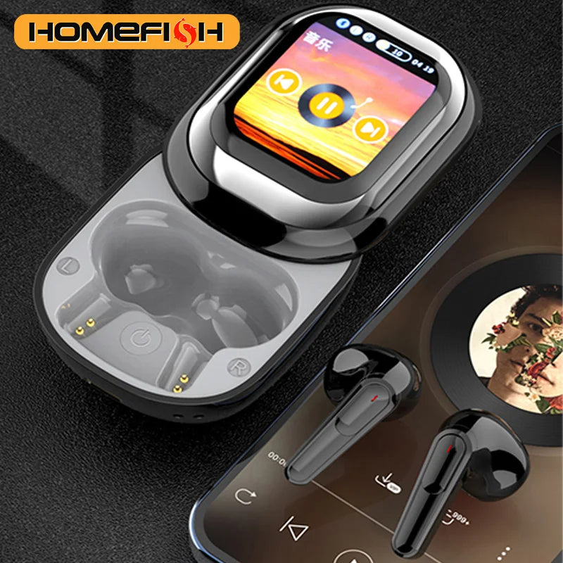 SE-ONE Wireless Earbuds with Touchscreen Case
