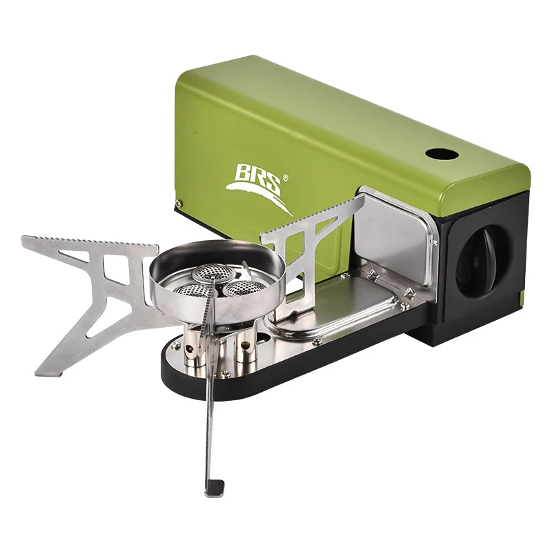 BRS-97 3800W Folding Butane Camping Gas Stove with Ignition