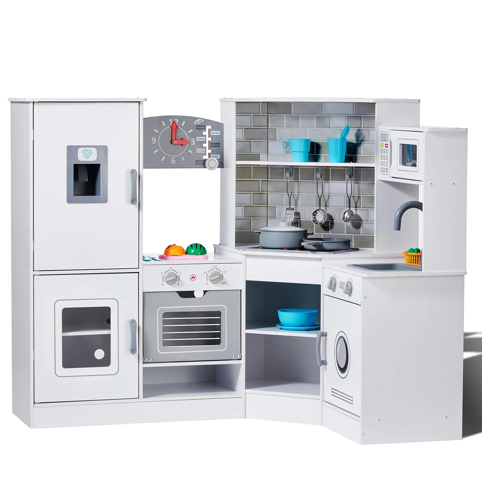 Σετ Παιχνιδιού Κουζίνας Kids Corner με Φώτα & Ήχους και 24 Αξεσουάρ
