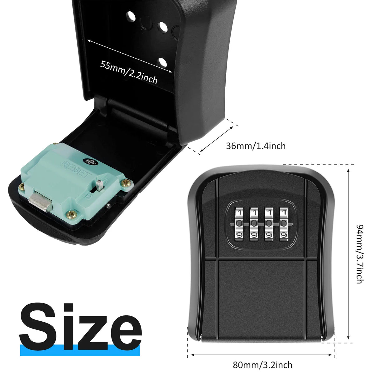 Combination Key Storage Box - A or B Size