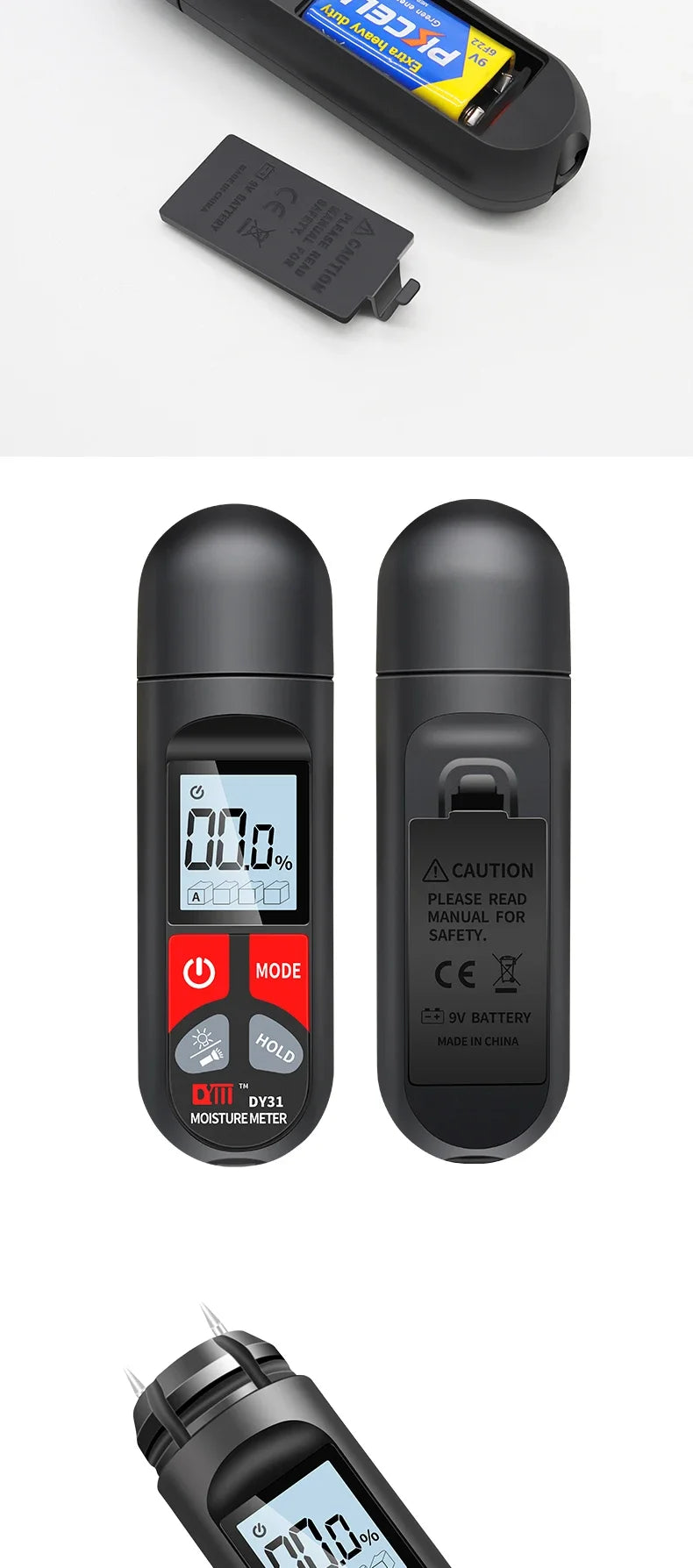 DY38 digitale geluidsniveaumeter