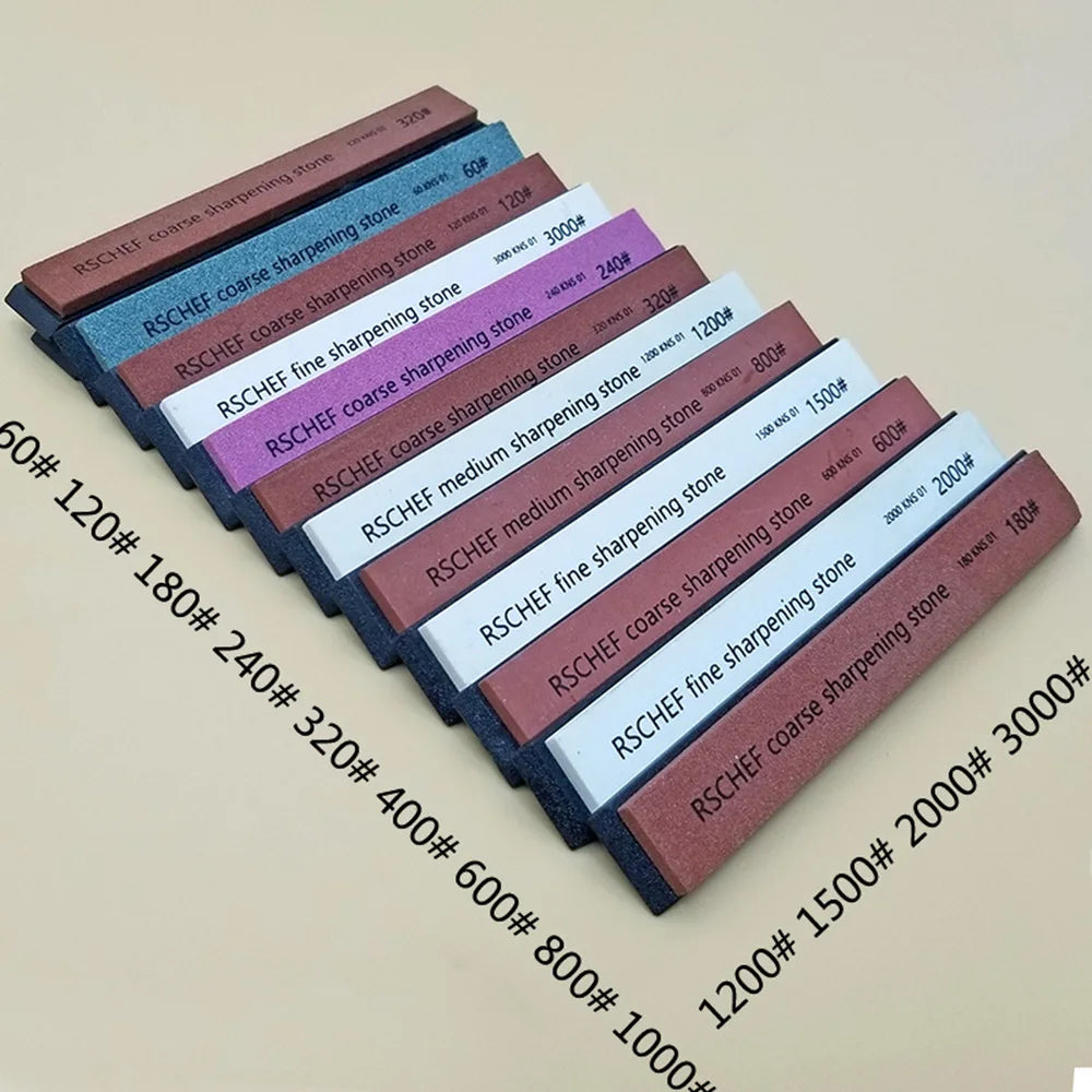 STONEGO Knife Sharpener Sharpening Professional Stone Fixed Grinding Stone Whetstone Water For Kitchen Tool 