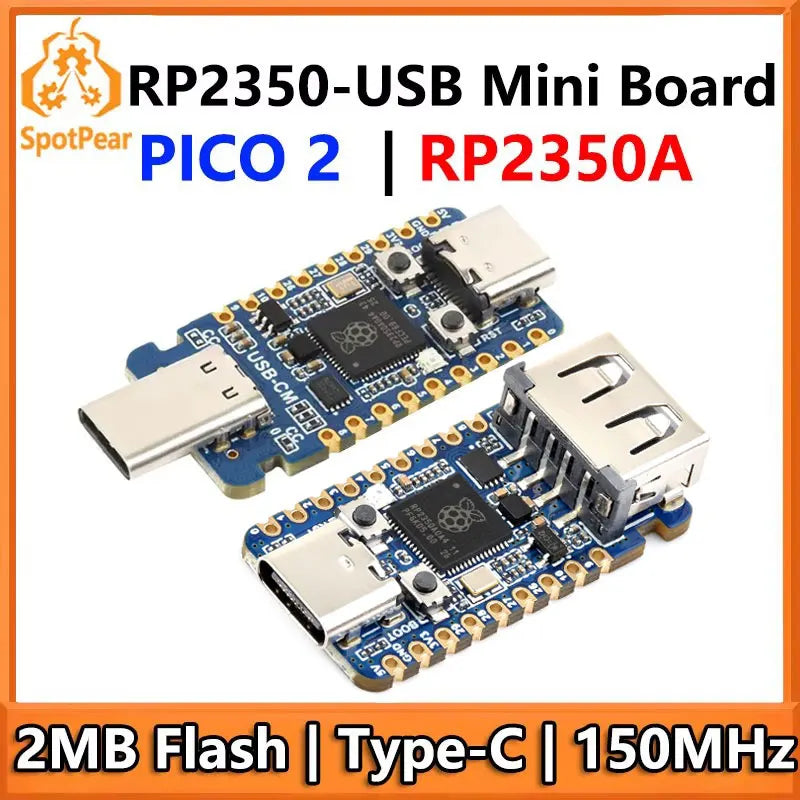 Vývojová doska Raspberry Pi Pico 2 RP2350A s USB