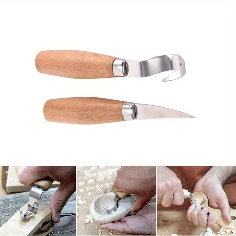 Wood Carving Knife - Blade Options