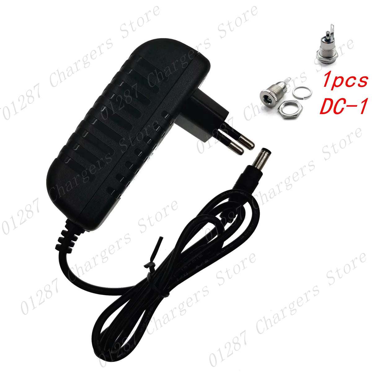 16.8V 2A Li-Ion Charger, Plug and Connector Options