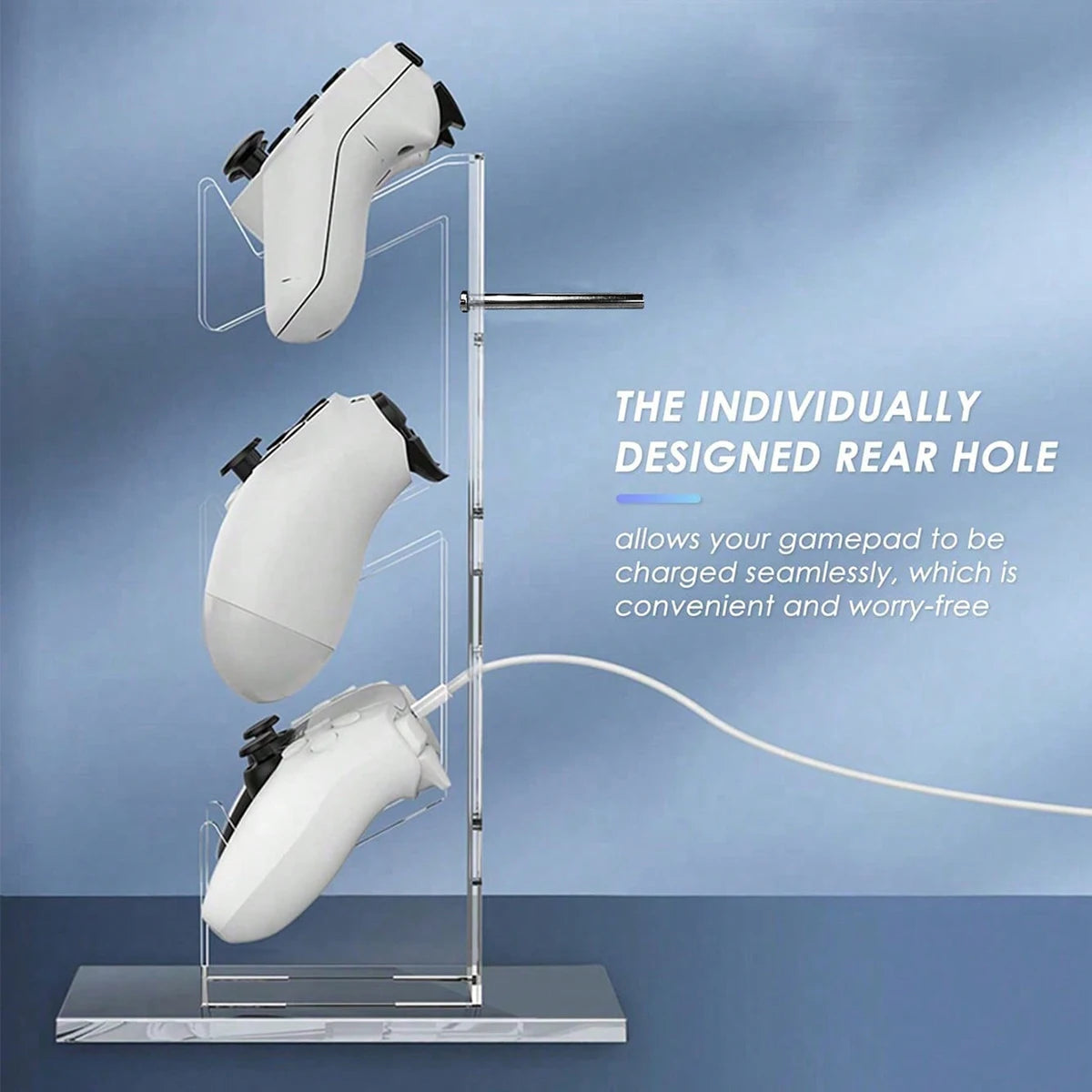 Three-Tier Controller and Headphone Stand