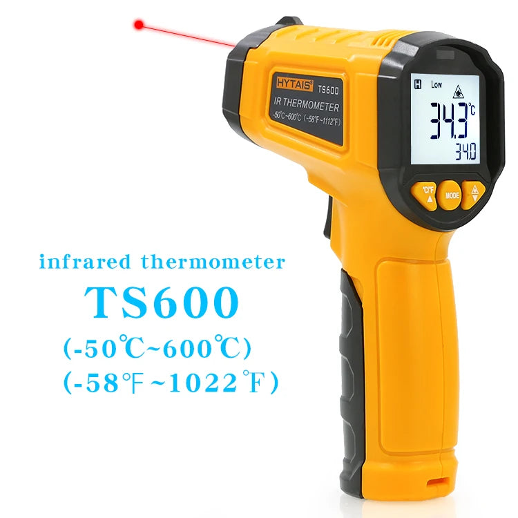 TS380 Infrared Non-Contact HYTAIS Thermometer Handheld Industrial High-Precision Electronic Temperature Gauge TS600 