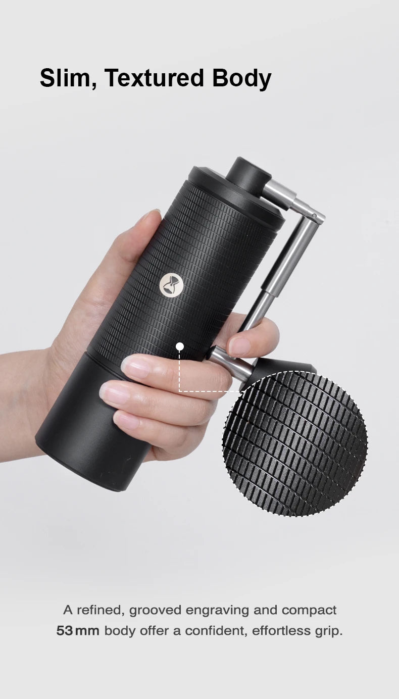 Moulin à café manuel TIMEMORE C5 Pro avec meules CNC pour espresso