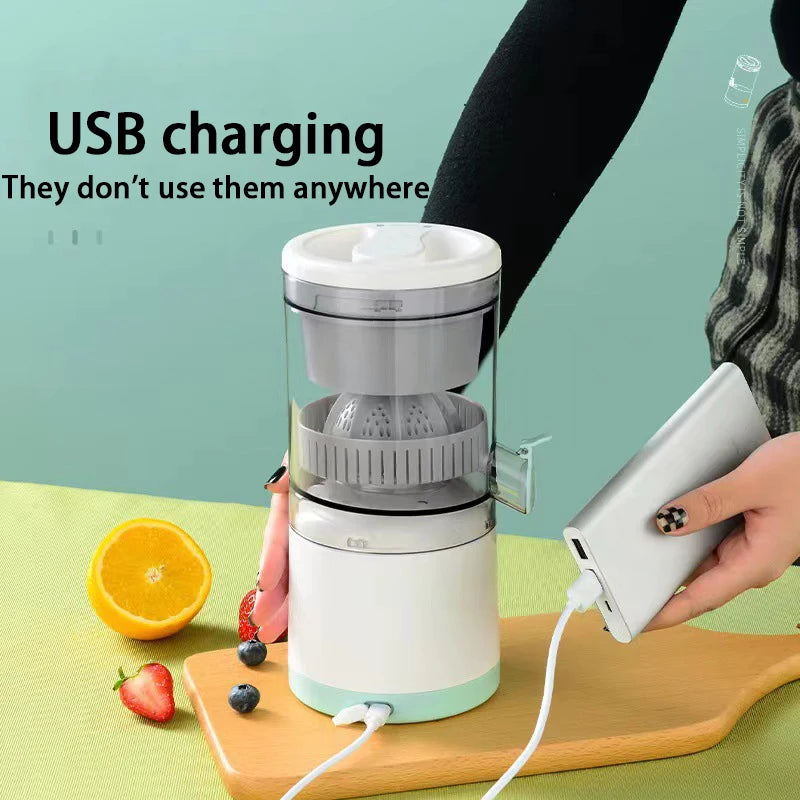 Portable Usb Automatic Small Multifunctional Residue Separation And Charging Bidirectional Spiral Juicer Cup 