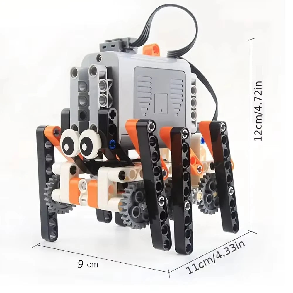 Model de bloc de construcție de robot cu șase picioare