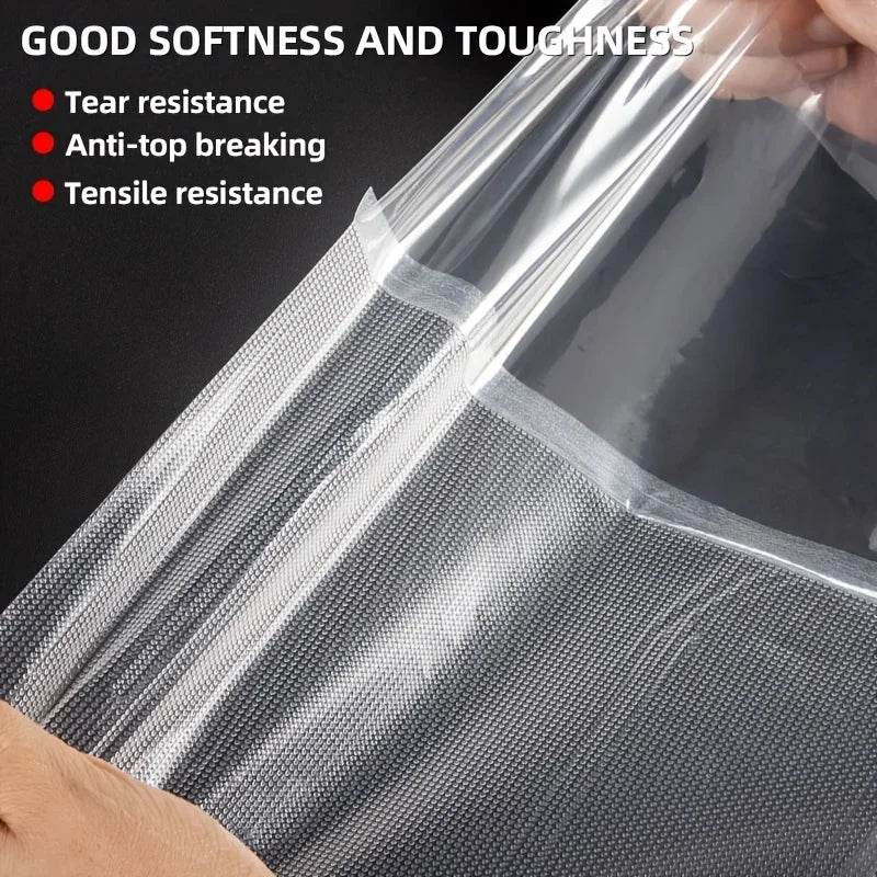 Textured Vacuum-Sealer Rolls, Width and Pack Options