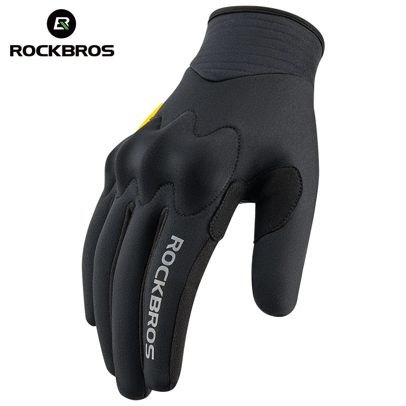 Winter Fahrradhandschuhe mit Touchscreen & Rutschfestem Griff