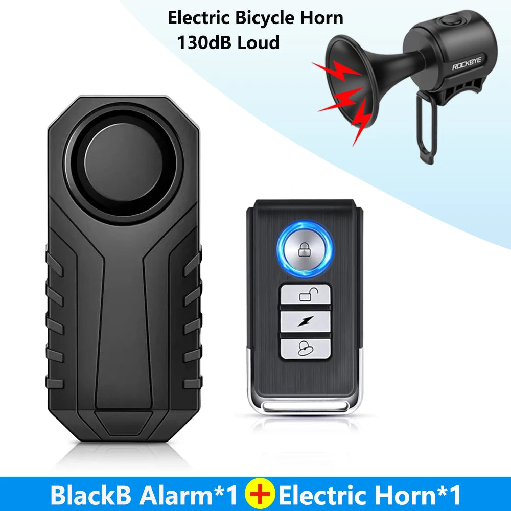 Wireless Bike Alarm - Remote and Two-Way Options
