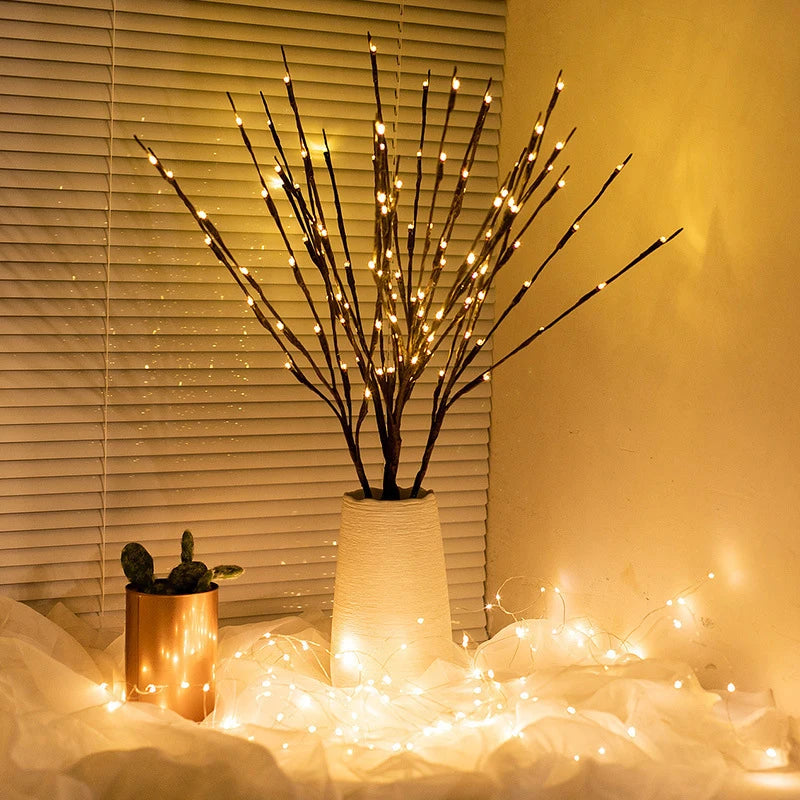 20-LED Decorative Branch Light, Battery Powered