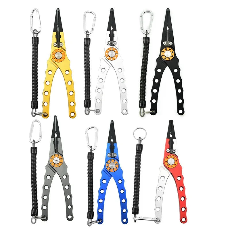 Aluminium Fishing Pliers with Cutter & Hook Tool