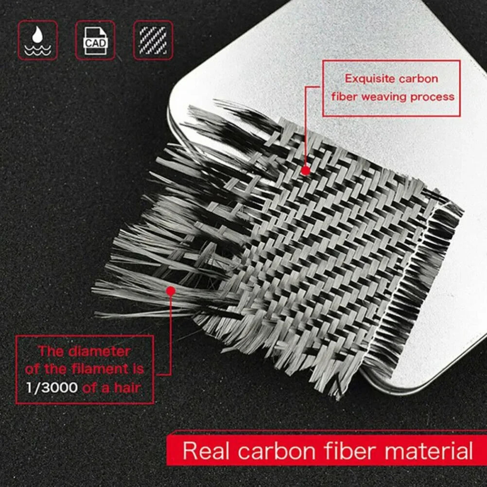 Carbon Fiber Steering Wheel Ring Trim for Audi A4 A6 Q5 Q7 A3