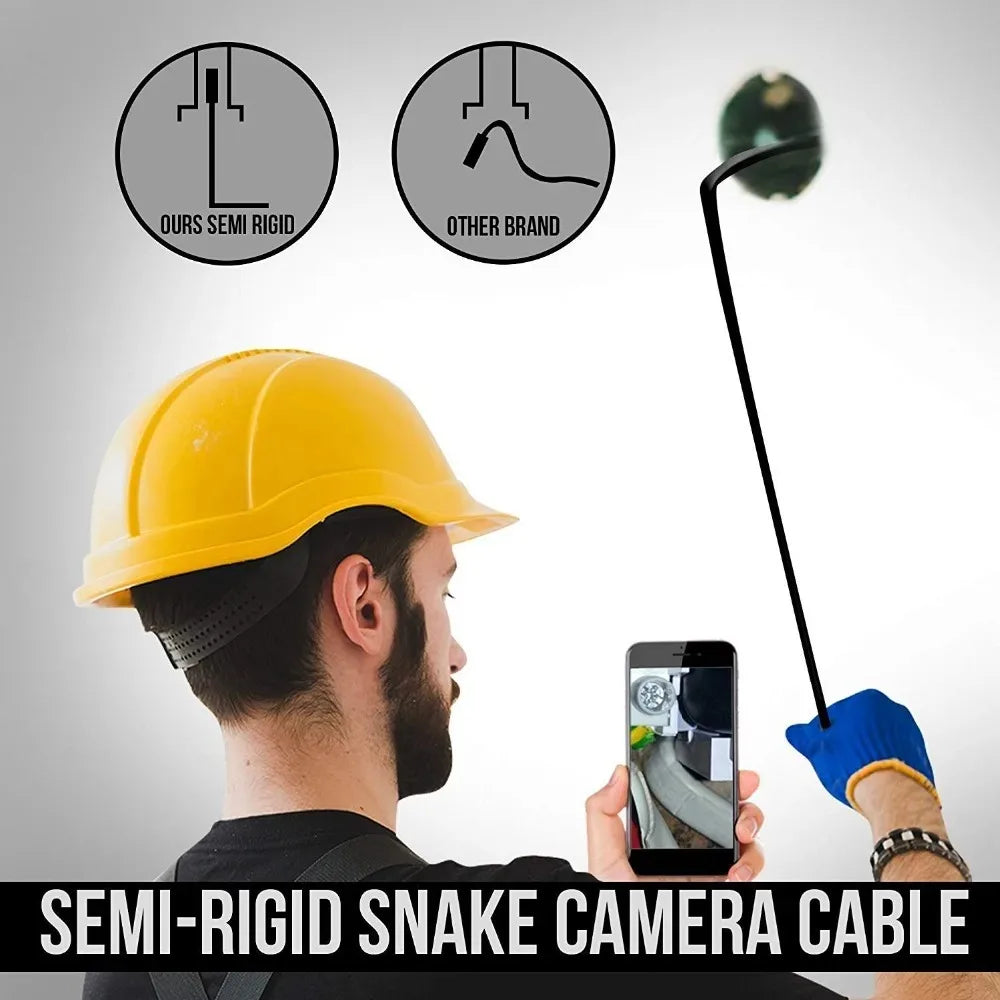8mm 1080P HD USB Endoscope Camera with 8 LED Flexible Cable