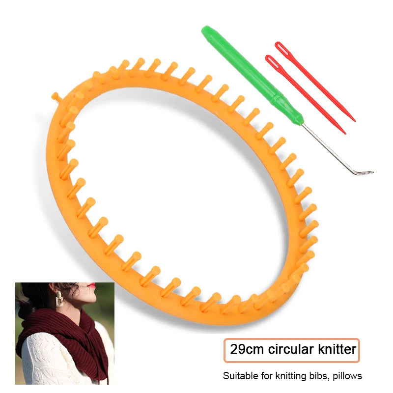 Knitting Loom with Hook – Size Options