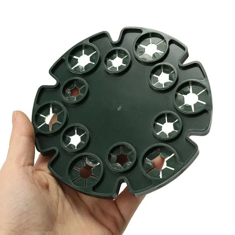 Conector para suporte de plantas de jardim