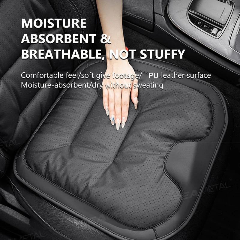 SEAMETAL Breathable Car Front Seat Cover Wear-Resistant Anti Slip Car Seat Cushion Protection Cover Universal for Sedan Suv Mpv