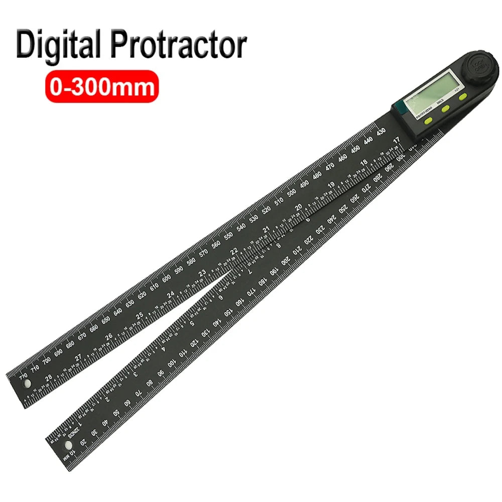 Digital Angle Ruler - 200 or 300 mm