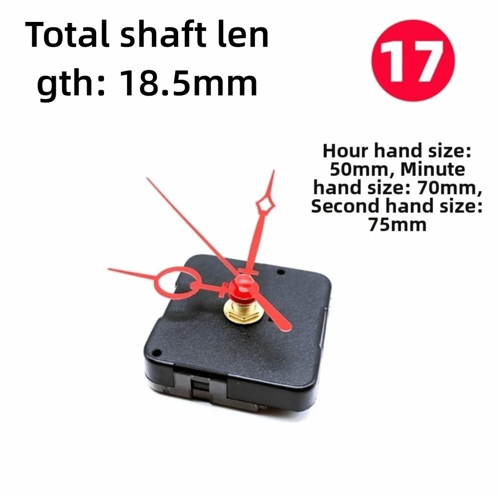 Dodatki do zegarów Cichy skaner Dekoracje domowe Mechanizm ruchu Zegar Ruch Zegarek Mechanizm kwarcowy części zegara