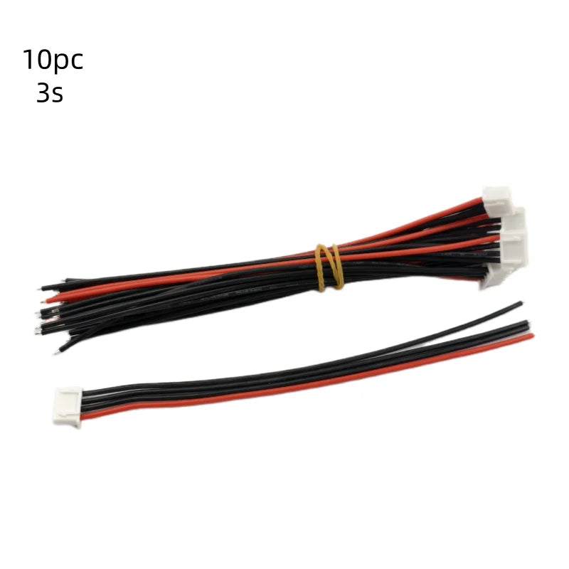 Prívodné vodiče balansovacieho konektora LiPo - balenie 10 ks, 1S až 8S