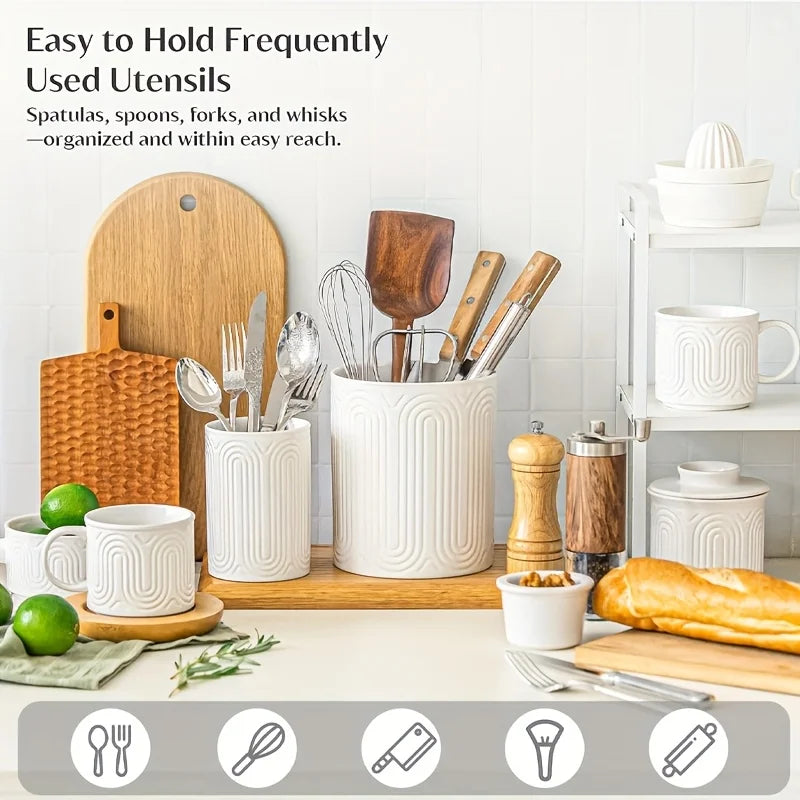 Kitchen Countertop Utensil Holder