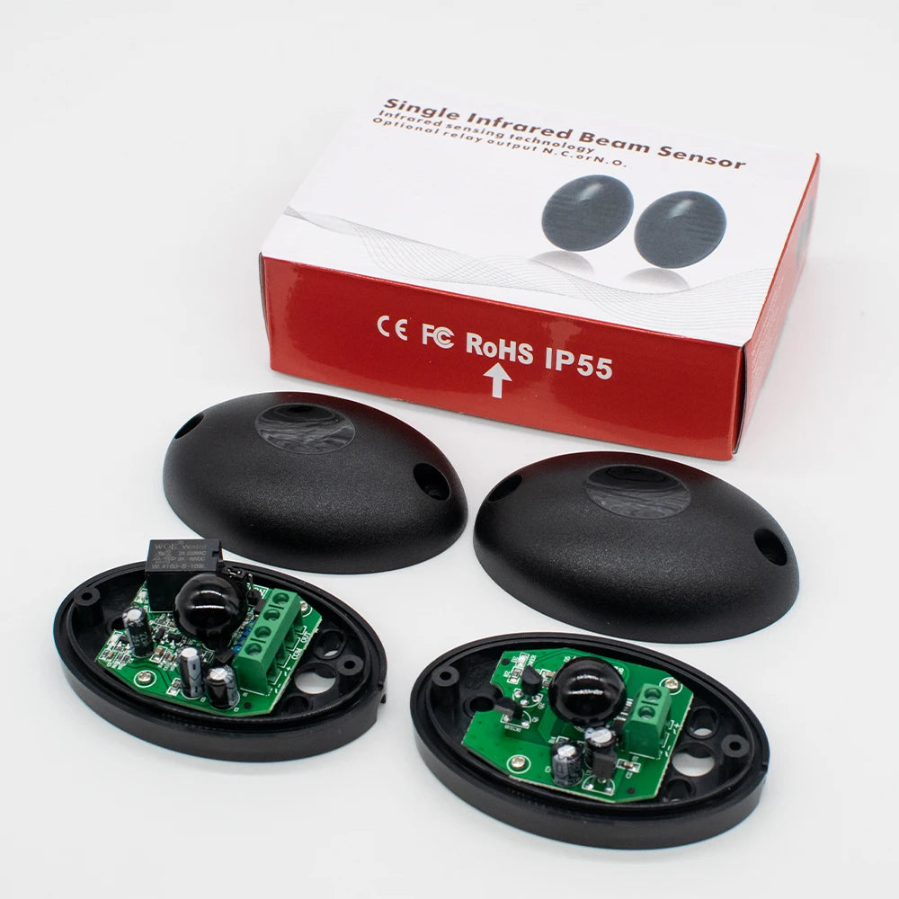 Infrared Photocell Pair for Compatible Gate Controllers
