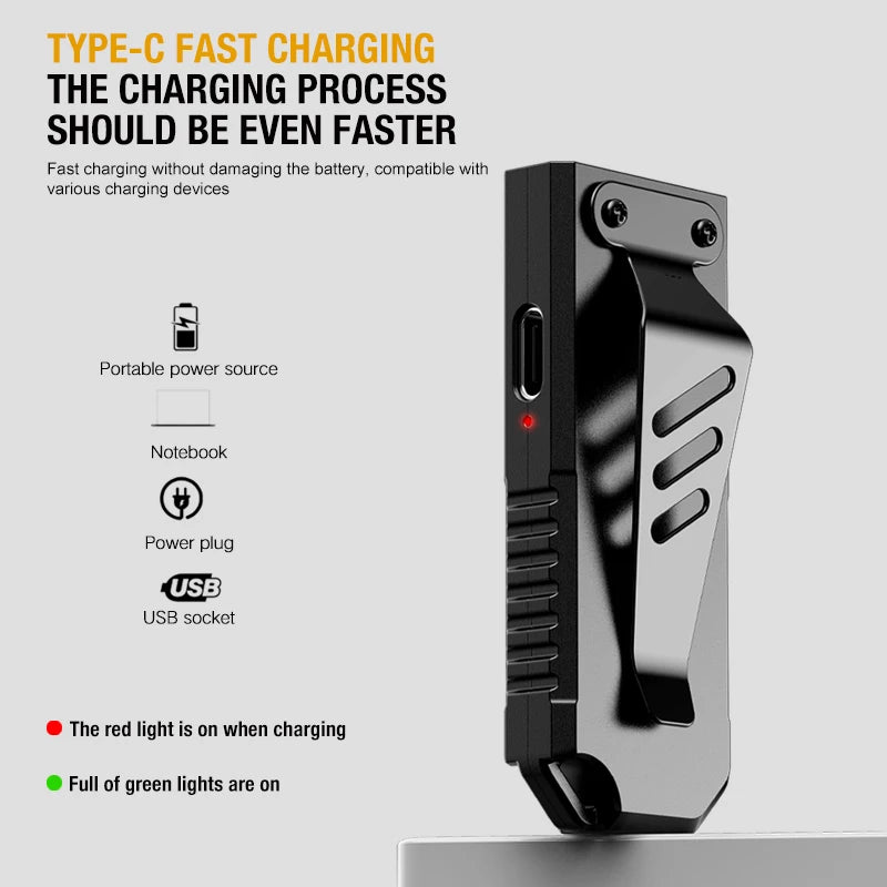 Mini Rechargeable Keychain Work Light