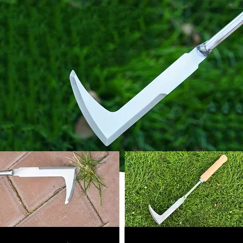 L-Shaped Garden Crevice Weeding Tool