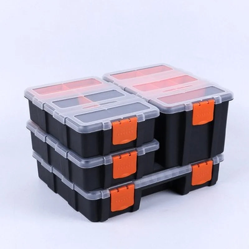 Sortierbox für Kleinteile mit herausnehmbaren Trennwänden