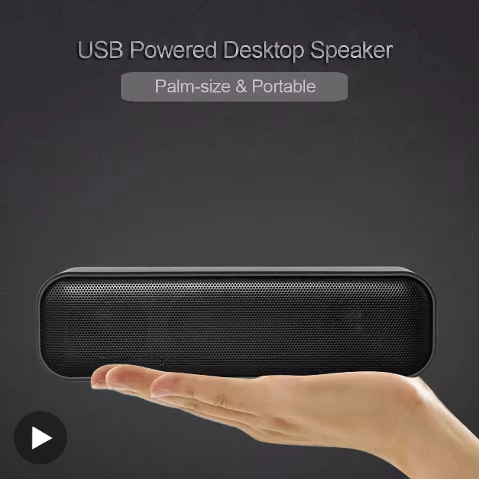 USB-Powered Desktop Soundbar