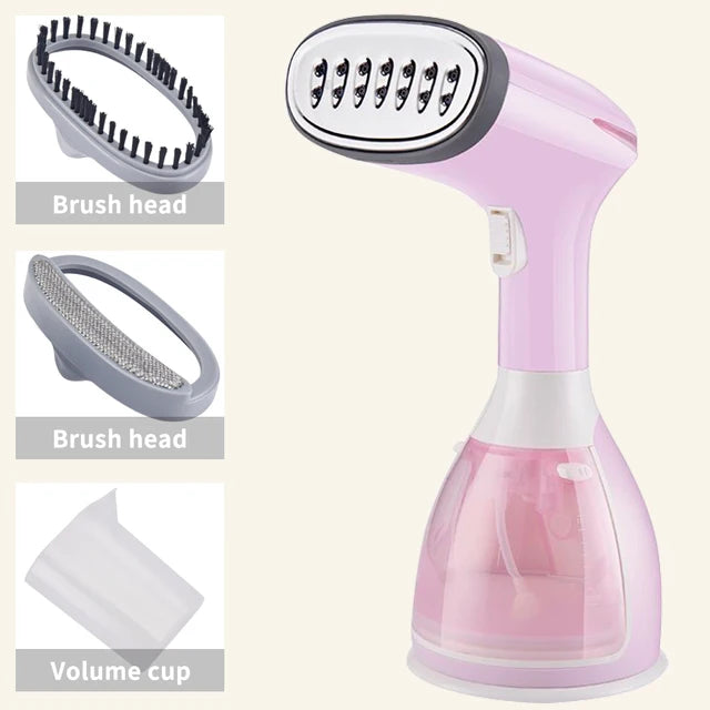 saengQ Handheld Garment Steamer 1500W Electric Household Fabric Steam Iron 280ml Portable Vertical Fast-Heat For Clothes Ironing 