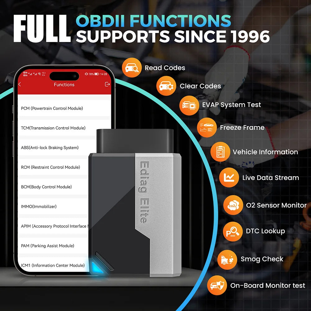 Ediag Elite Orodje za Diagnostiko Avtomobila