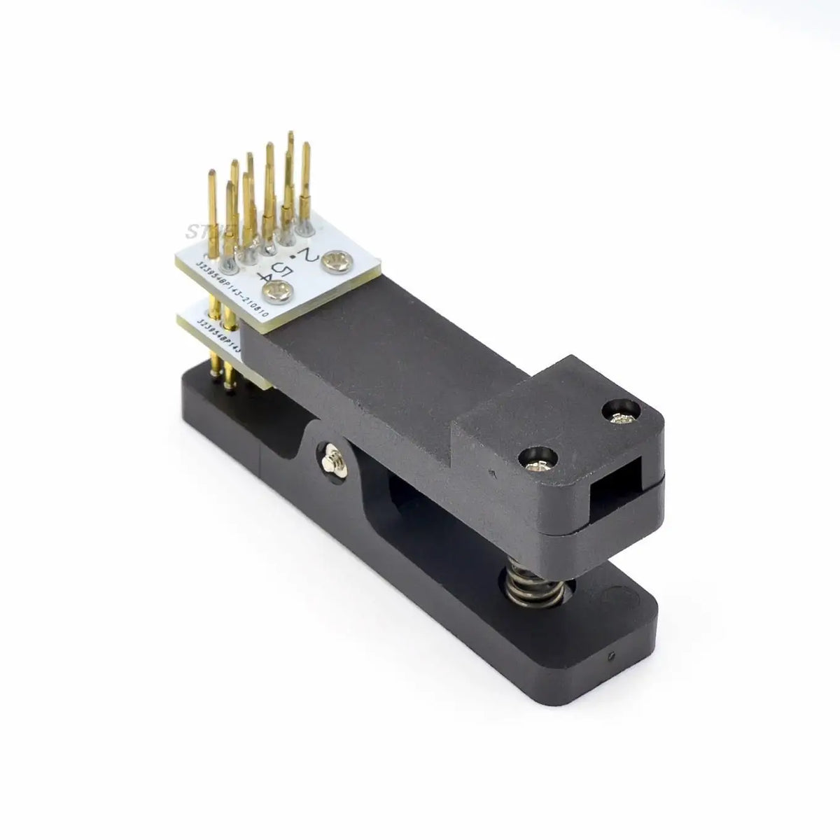 Opciones de clip de programación PCB con pin pogo de 2.54 mm